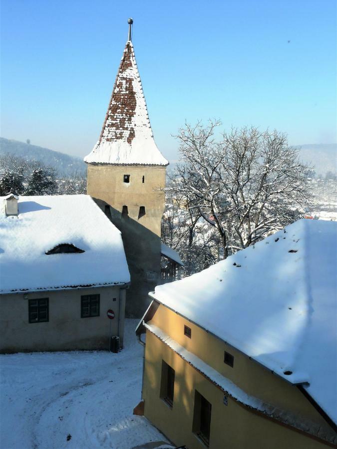 Ferienwohnung Casa Cojo Sighişoara Exterior foto